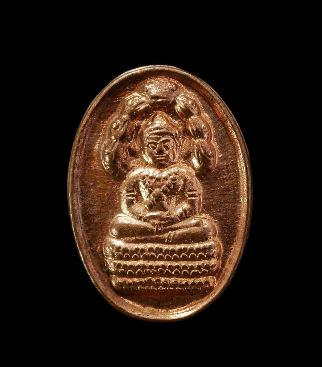 2569-04-09 (284)p.jpg - พระนาคปรกใบมะขาม องค์จิ๋ว หลวงพ่อบุญ สุสมโณ(พระครูสุทธิวัตรสุนทร) วัดบ้านนา อ.แกลง จ.ระยอง ปี2543 เนื้อทองแดง ที่ระลึกในวาระหลวงพ่ออายุครบ 96 ปี หลวงป [..] | https://kamulet.in.th